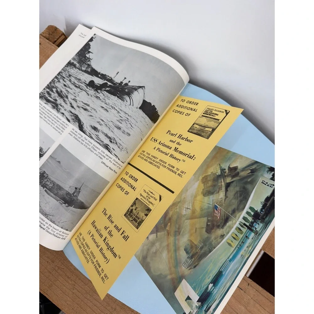 Pearl Harbor and the USS Arizona Memorial A Pictorial History 1981 Softcover